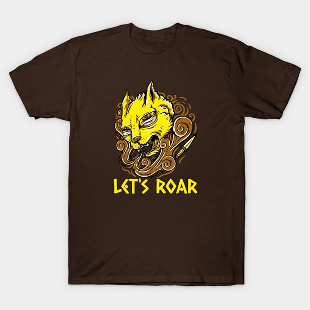 Lets roar T-Shirt by SparkledSoul